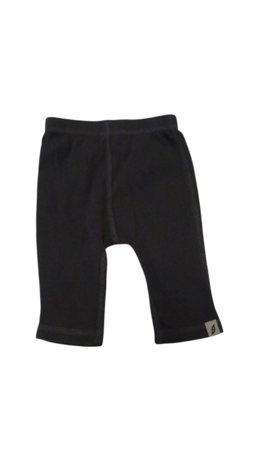 Pants: Gray Ribbed, Boy, Size: 3m