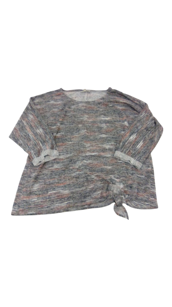 Long Sleeve Shirt: GR/PK, Womens, Size: XL