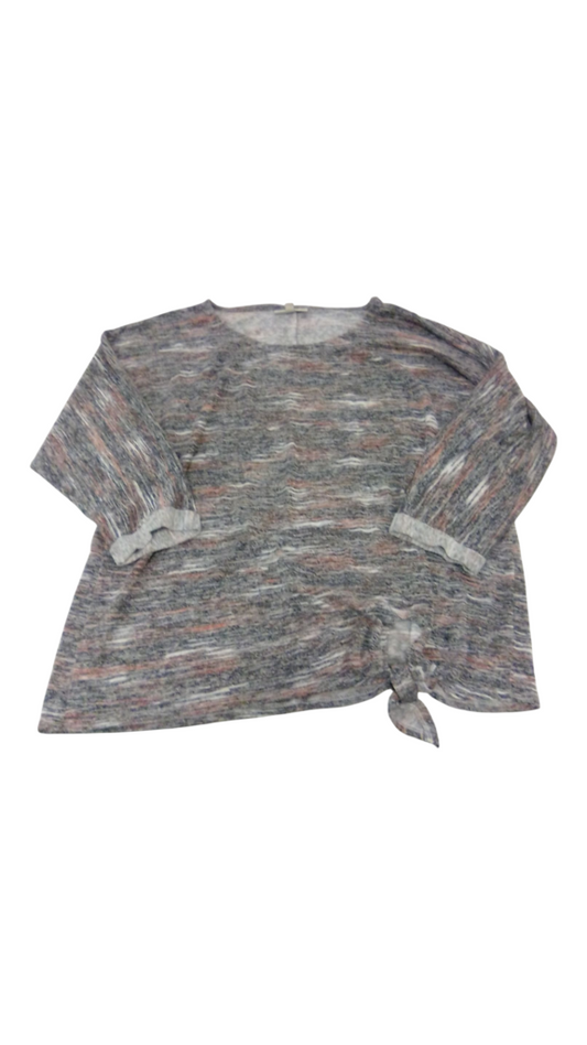 Long Sleeve Shirt: GR/PK, Womens, Size: XL