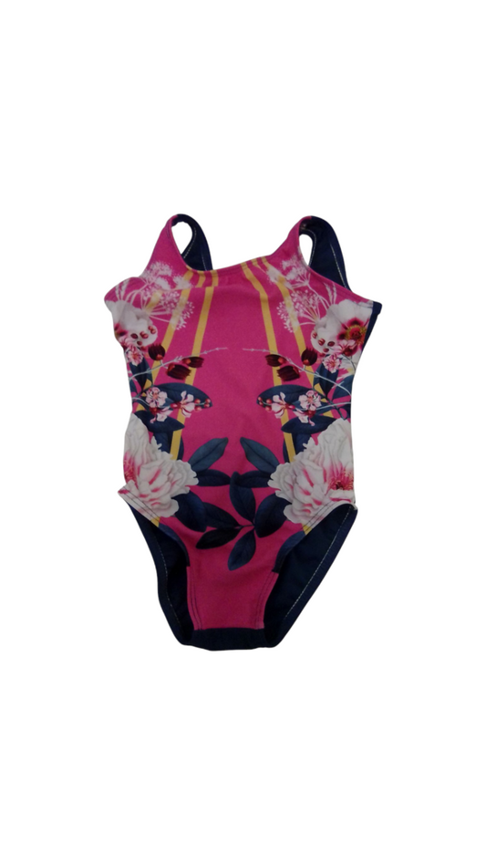 Leotard: Floral, Girl, Size: 2t