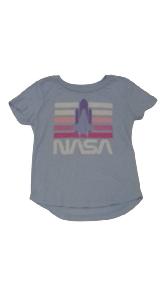 Shirt: Blue NASA, Girl, Size: 7