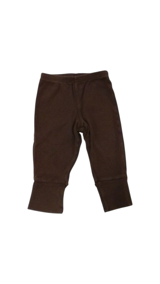 Pants: Brown, Girl, Size: 6m