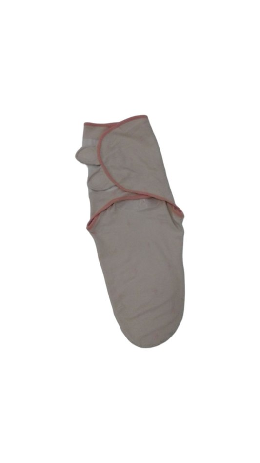 Swaddle: Beige/Pink, Girl, Size: 0/3m