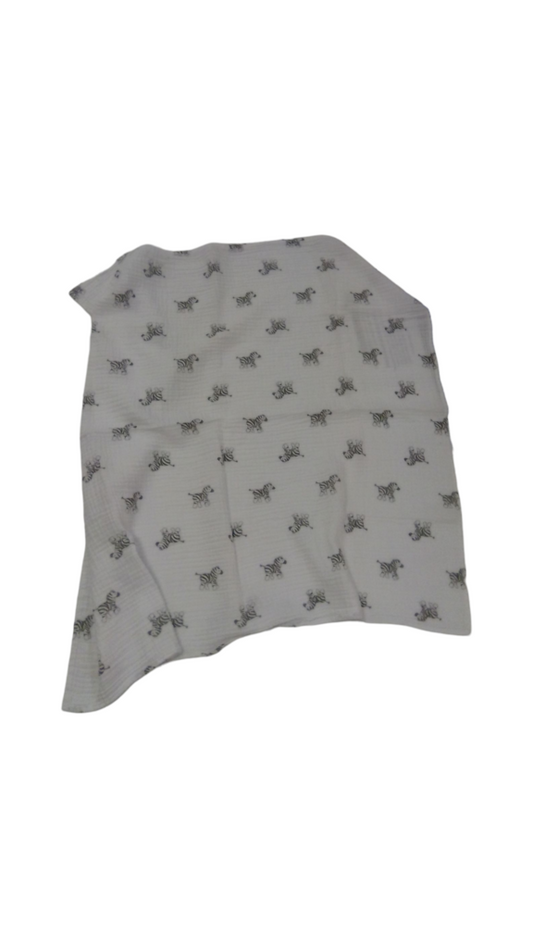 White/Zebra Muslin Swaddl, Gear