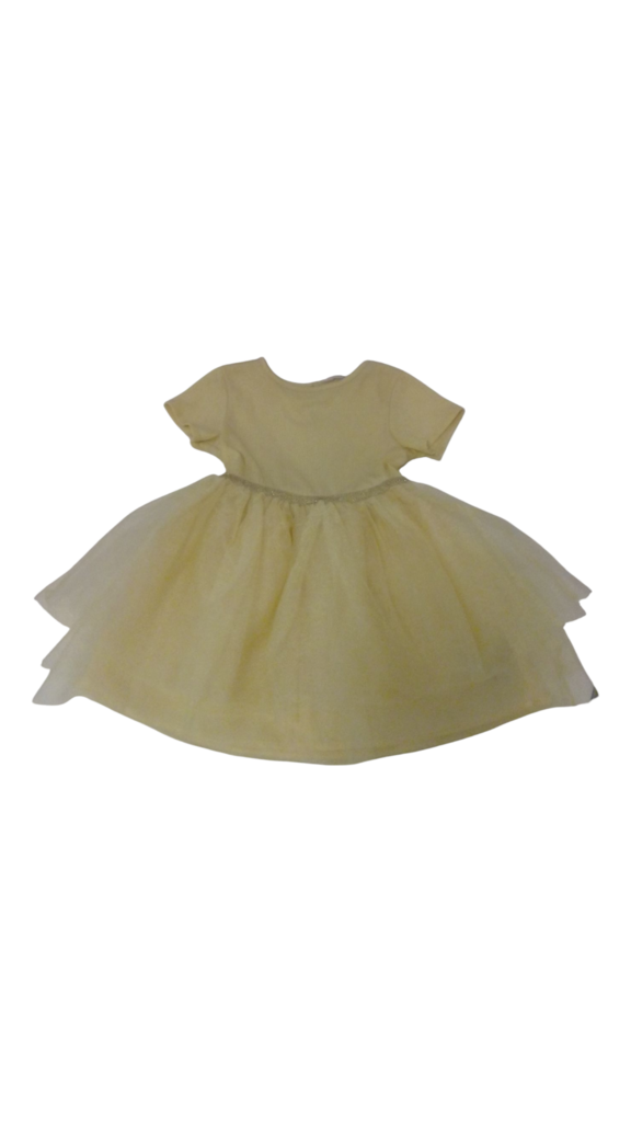 Dress: Yellow/Frilly, Girl, Size: 2/4t