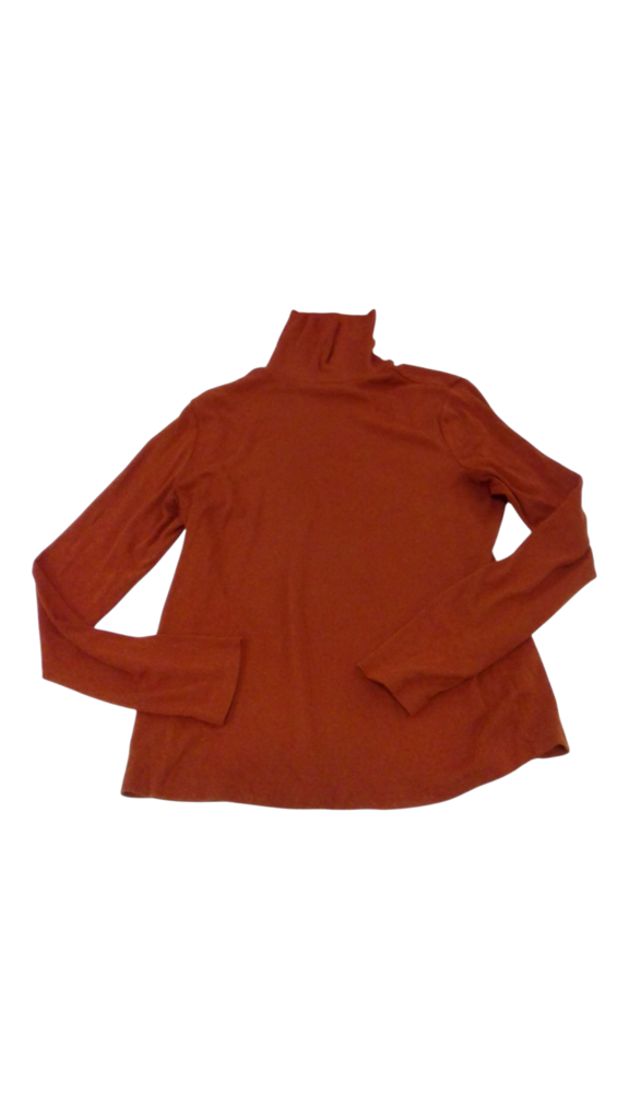 Long Sleeve Shirt:Orange, Womens, Size: S