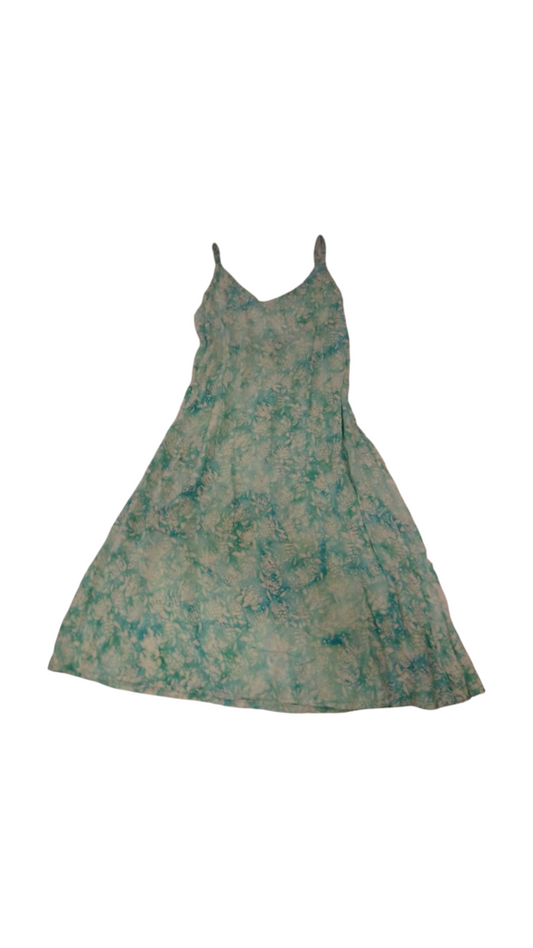 Dress: Blue Tye Dye Turtles, Womens, Size: L
