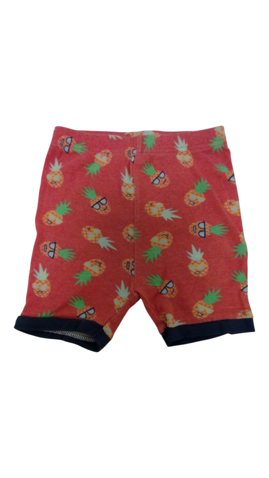 Shorts: Orange/Pineapples, Boy, Size: 3t