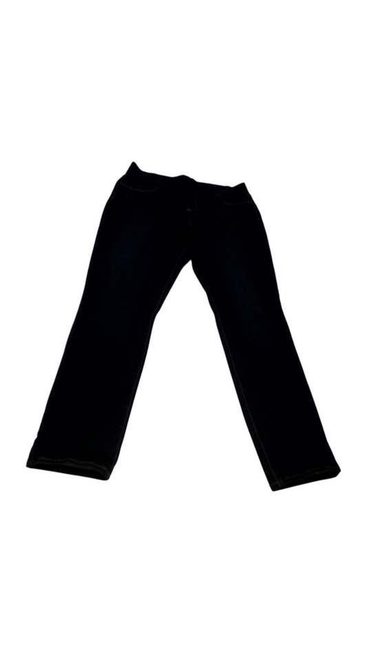 Pants: Black/Stretch, Womens, Size: XL