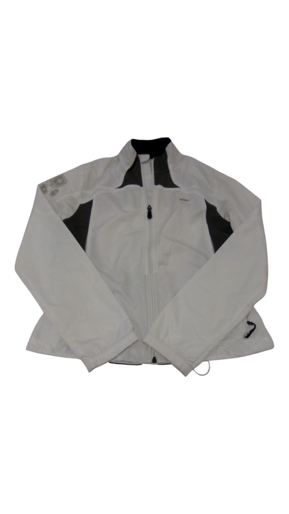 Jacket: White, Womens, Size: L