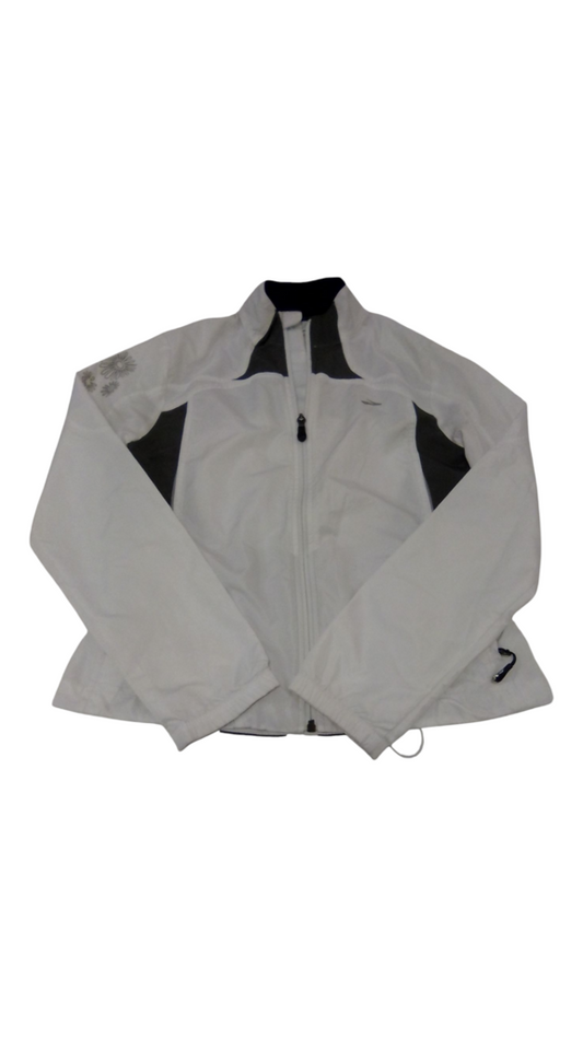 Jacket: White, Womens, Size: L