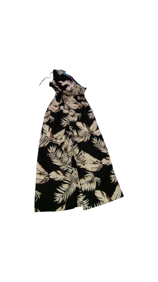 Romper: Brown Leaf, Womens, Size: L