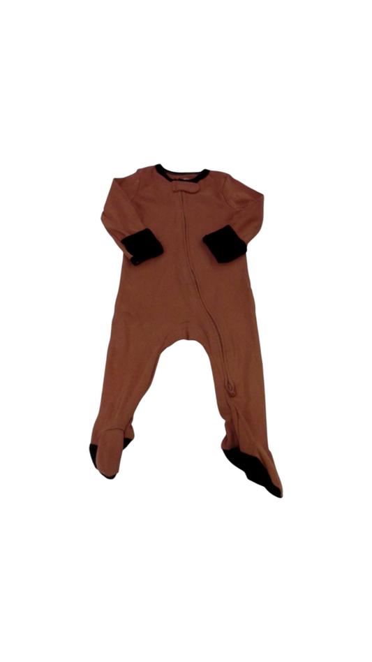 Sleeper: Salmon, Girl, Size: 3/6m