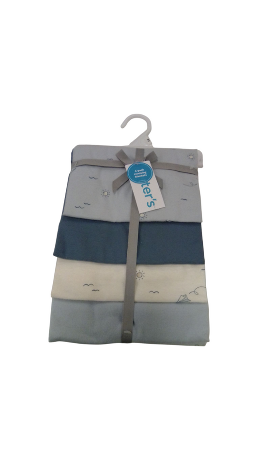 4pk Receiving Blankets Bl, Boy, Size: OS