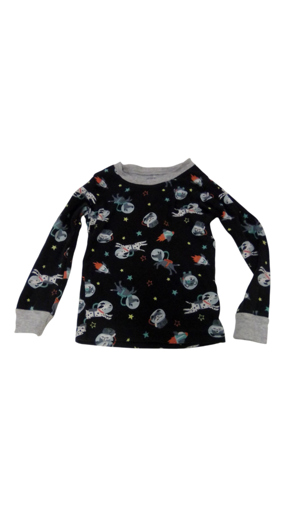Long Sleeve Shirt: Space, Boy, Size: 4T