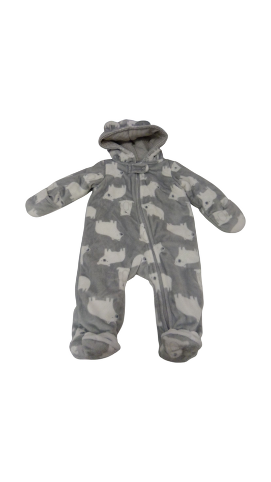 1pc Sleeper: Polar Bear, Boy, Size: 6m