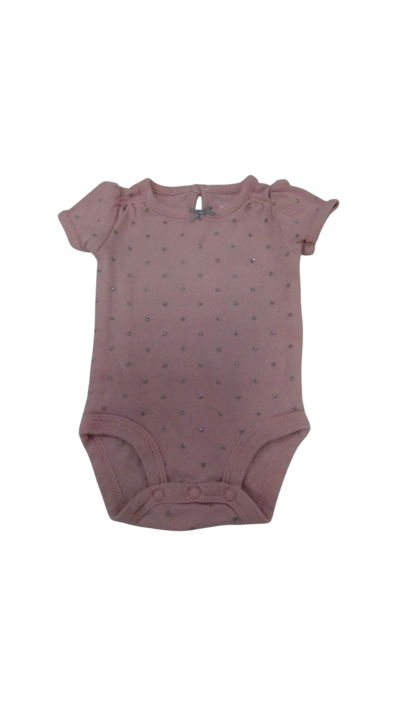 Onesie: Pink Sparkles, Girl, Size: Nb