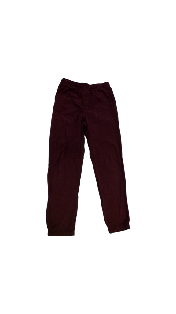 Joggers: Maroon, Boy, Size: 12