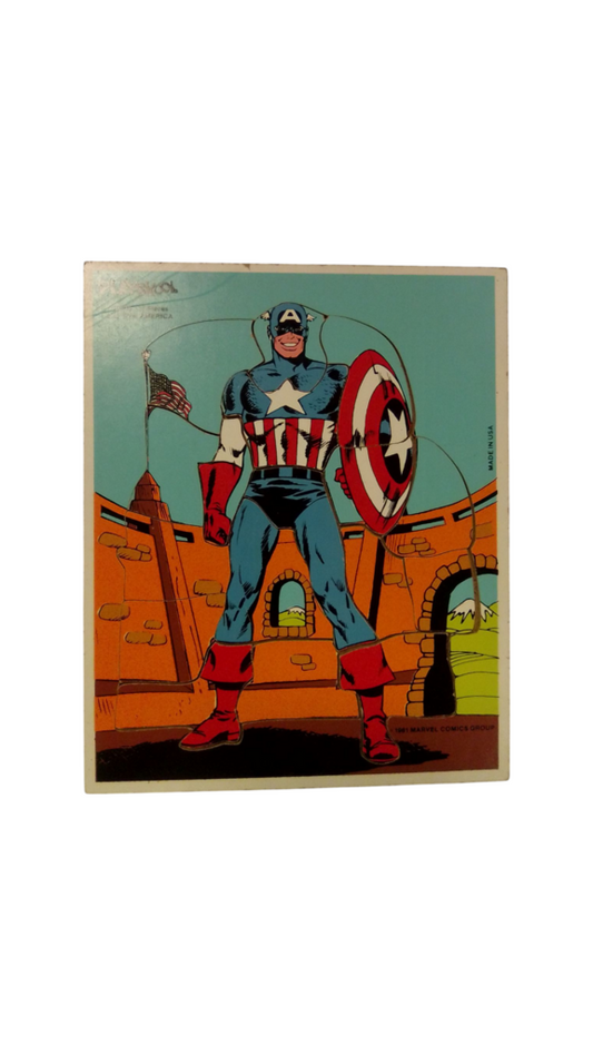 17pc Puzzle Captain America, Toys