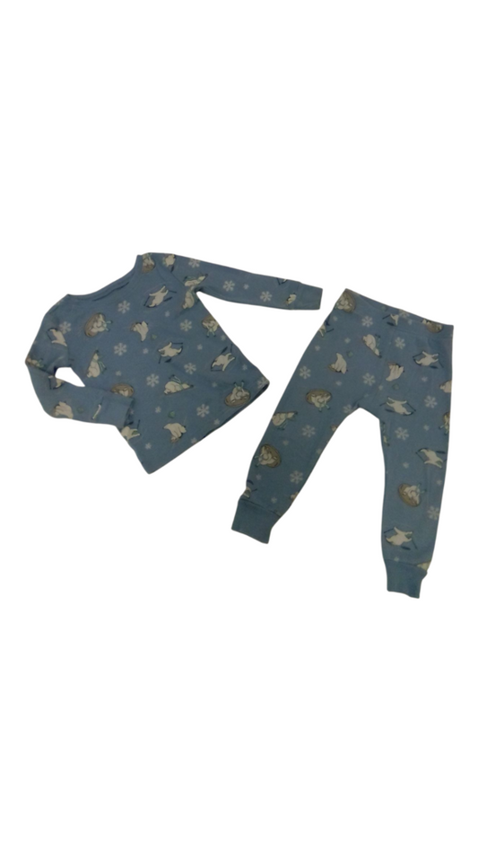 2pc Sleeper: Blue Polar B, Boy, Size: 2T