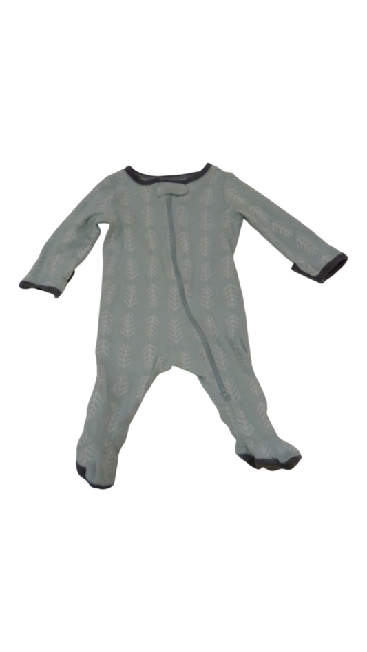 Sleeper: Mint Green/Grey, Boy, Size: 0/3m