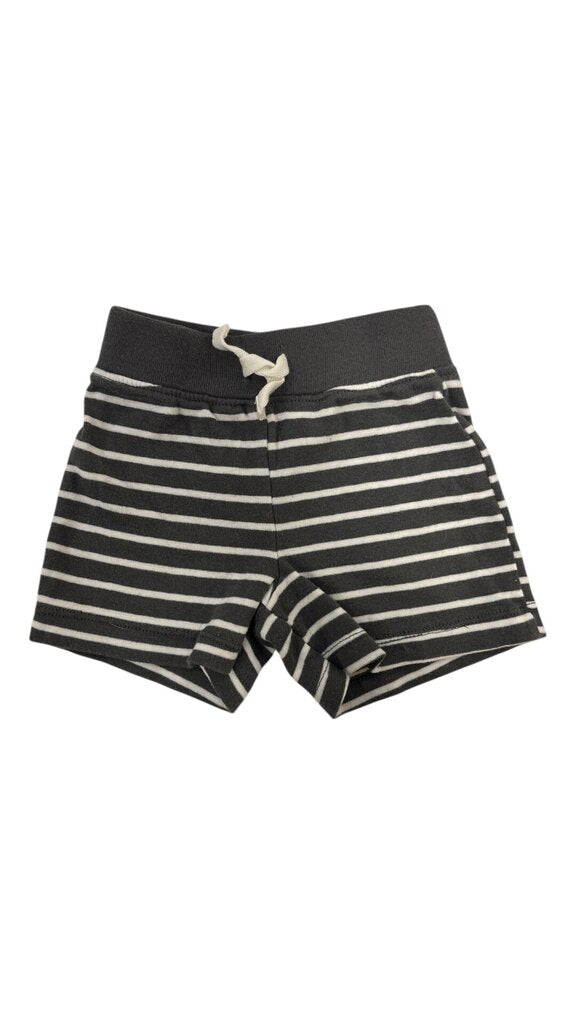 Shorts:white Stripes/grey, Boy, Size: 6m