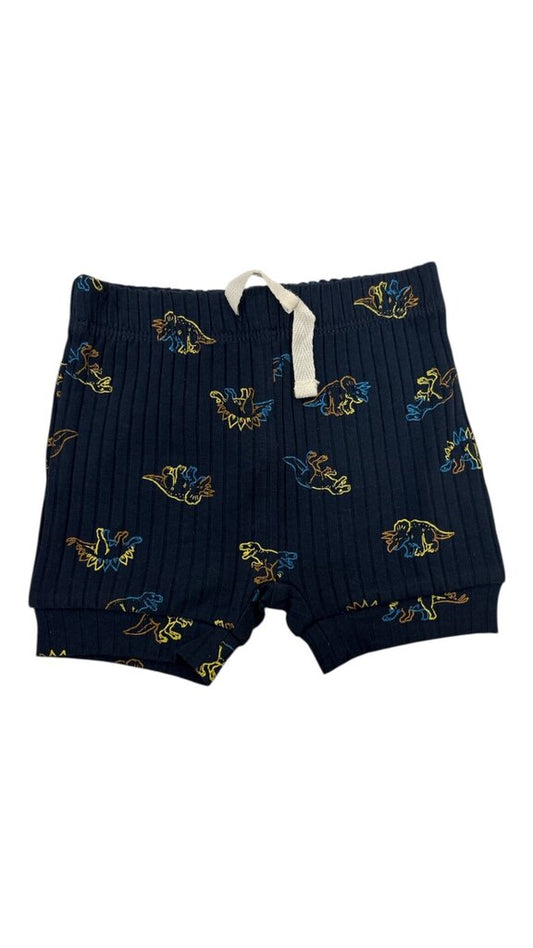 Shorts: Dark Blue:Dinosau, Boy, Size: 3m