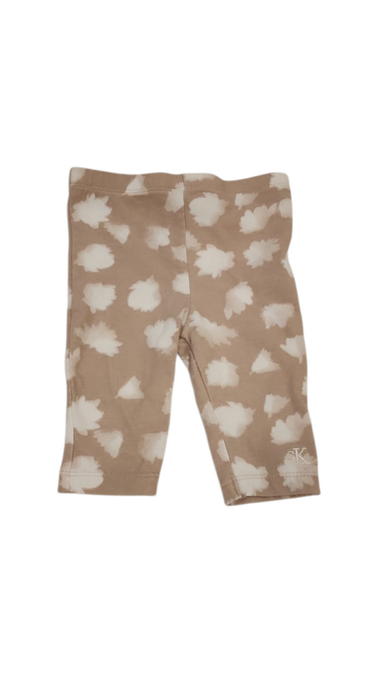 Pants: Tan/Clouds, Girl, Size: 12m