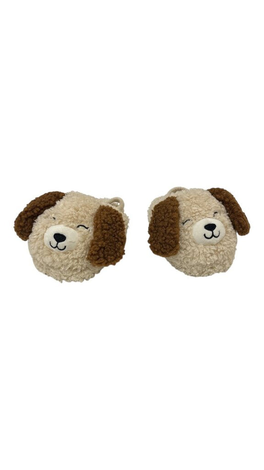 Dog Slippers/Brown, K, Size: 5/6