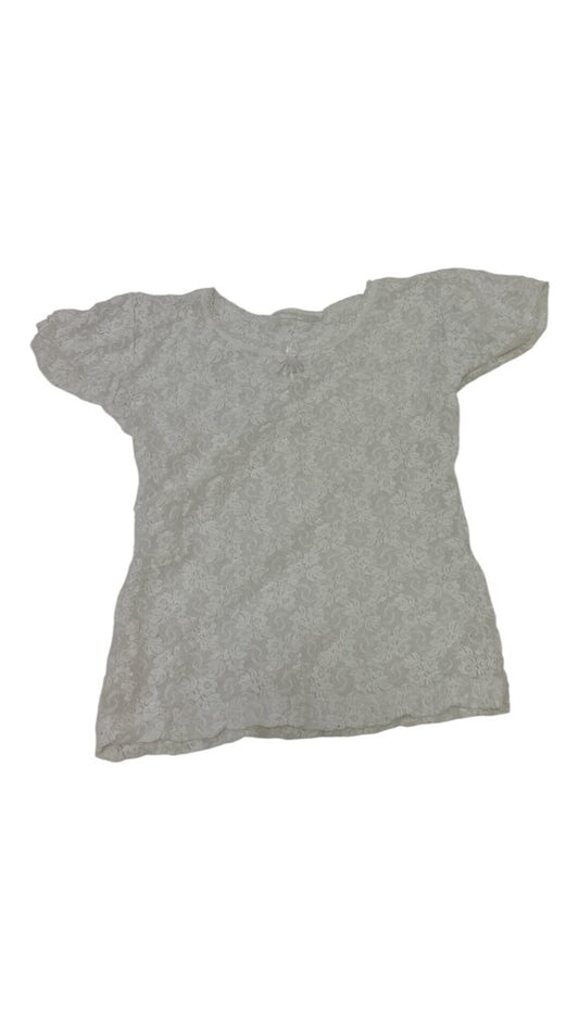 Shirt: White/Lace, Gear, Size: 6/7