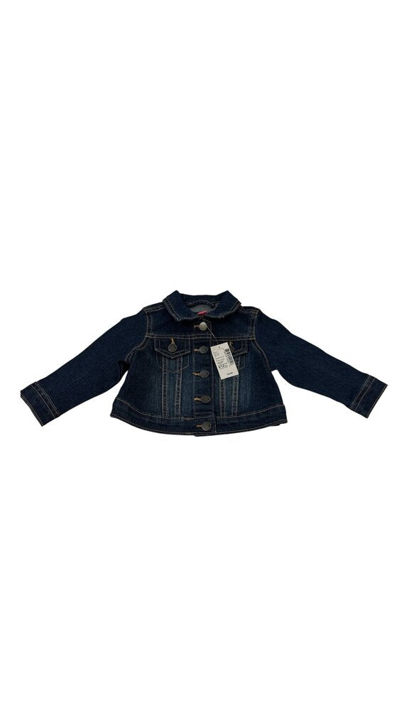 Jacket: Denim, Girl, Size: 9/12m