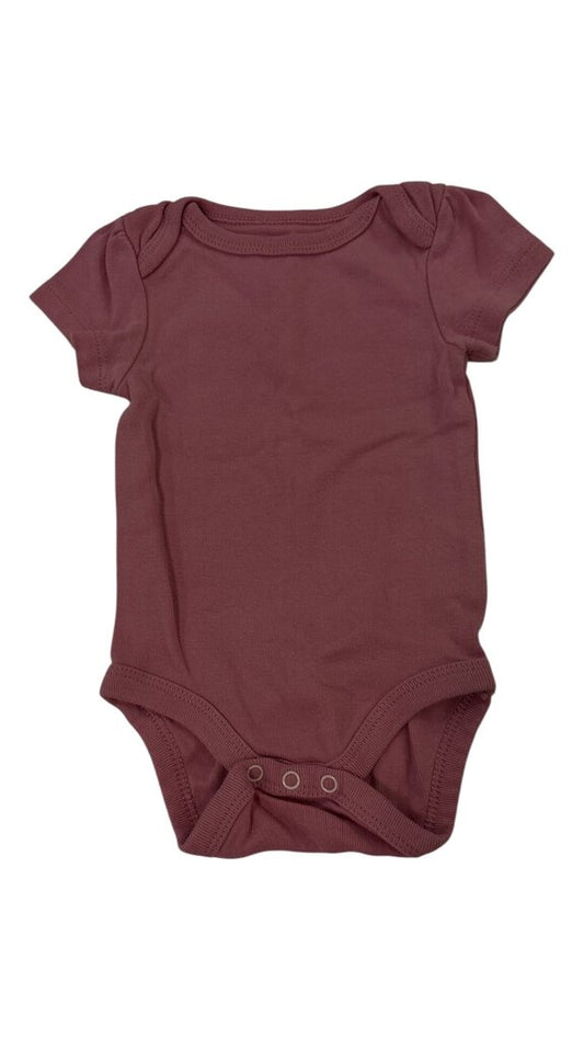 Onesie: Dark Pink, Girl, Size: 0/3m