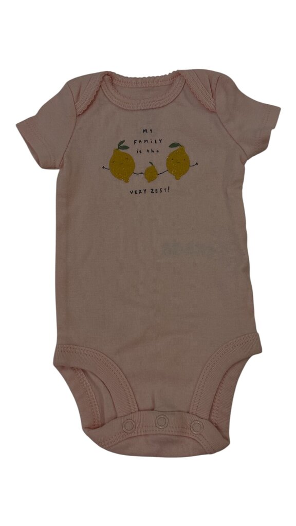 Onesie:My Family Is The V, Girl, Size: NB