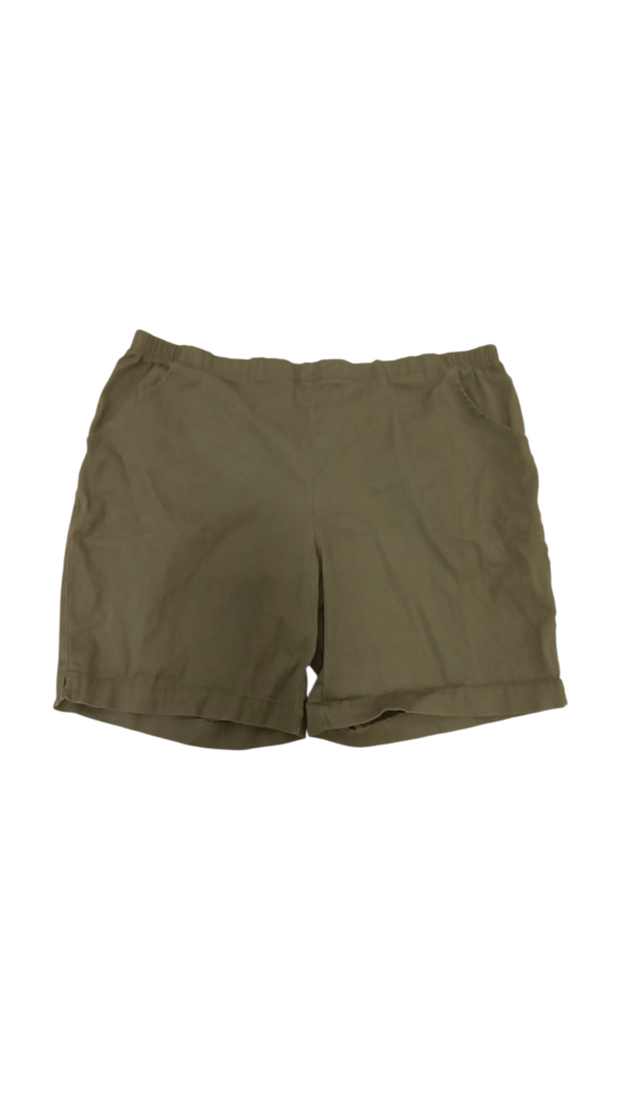 Shorts: Green, Womens, Size: 3x