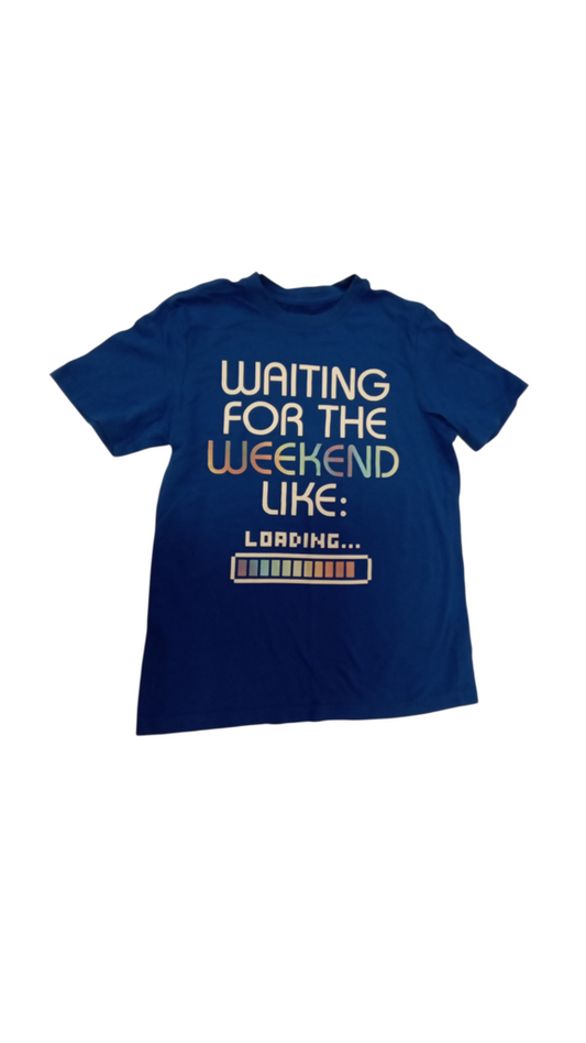 Shirt: Blue / Loading, Boy, Size: 10/12