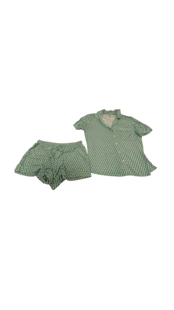 2pc Sleeper: Green Circle, Womens, Size: XS