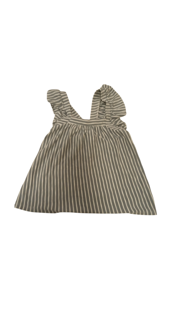 Tank: BLue/White Stripes, Womens, Size: XS