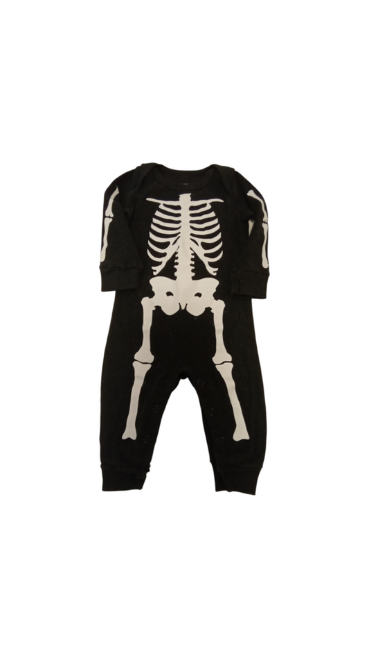 Romper: Skeleton, Kids, Size: 6/9m