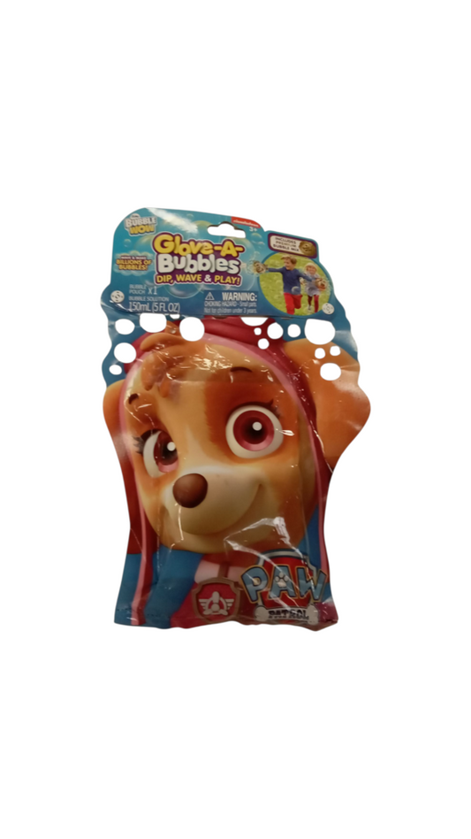 Glove-a-bubbles Skye, Toys