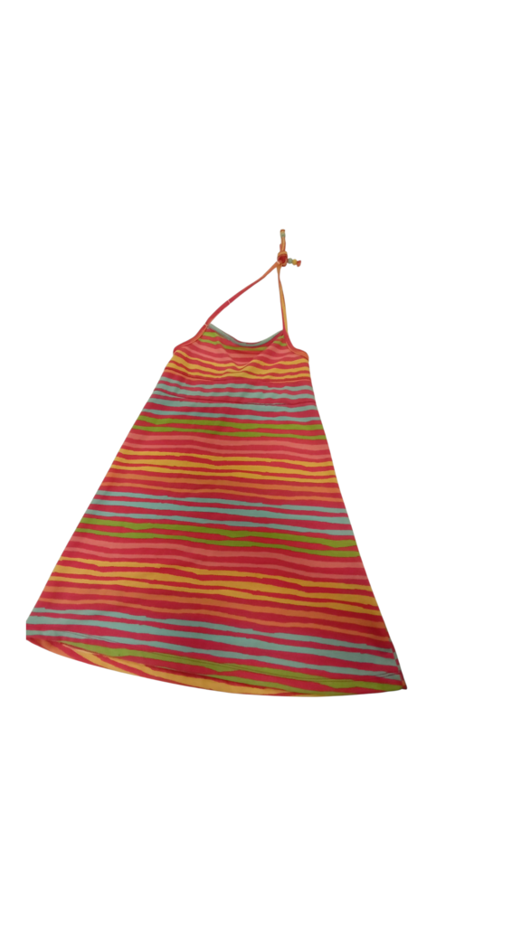 Dress: Rainbow Stripes, Girl, Size: 6x