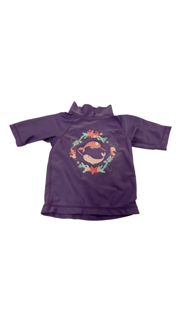 Swim Shirt (narwall), Girls, Size: 12/18m