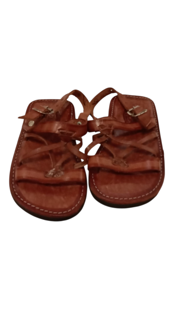 Brown Sandles, Girl, Size: 6