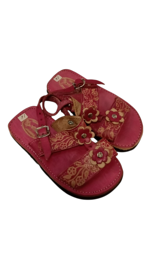 Pink Sandles, Girl, Size: 7