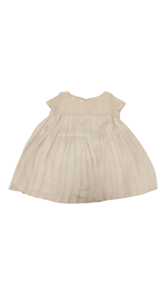Dress: White, Girl, Size: 12m