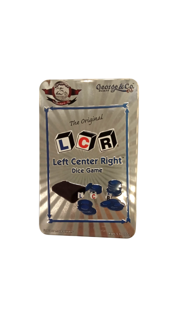 Left Center Right Dice Ga, Game, Size: -