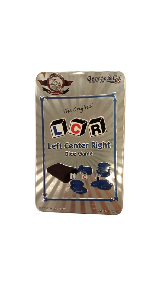 Left Center Right Dice Ga, Game, Size: -