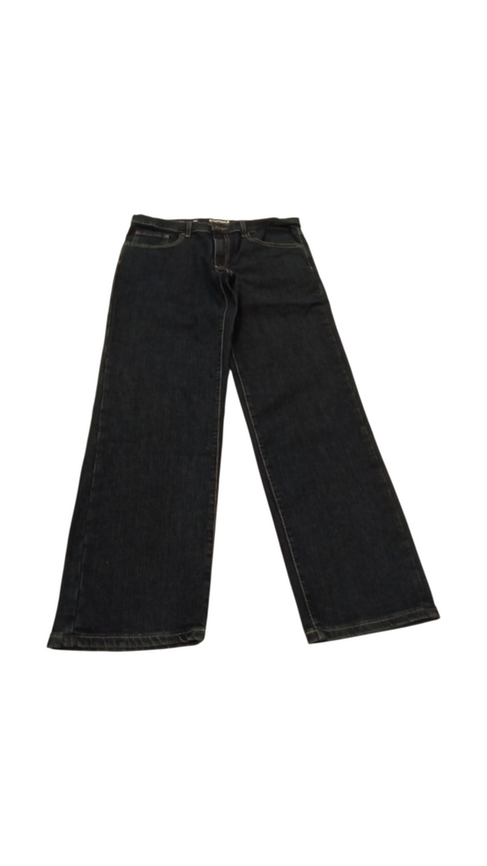 Pants: Dark Blue, Boy, Size: 16