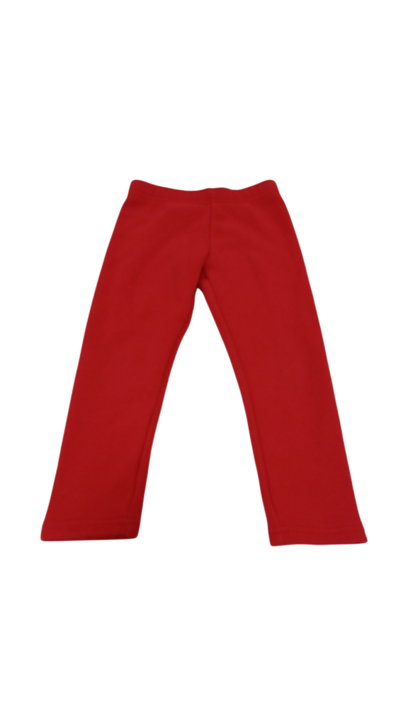 Pants: Red, Girl, Size: 5t