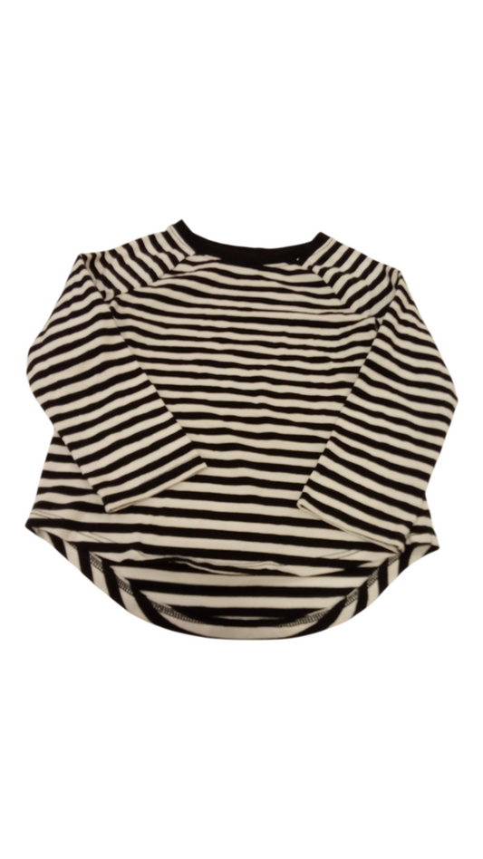 Long Sleeve Shirt:Stripes, Girl, Size: 3t