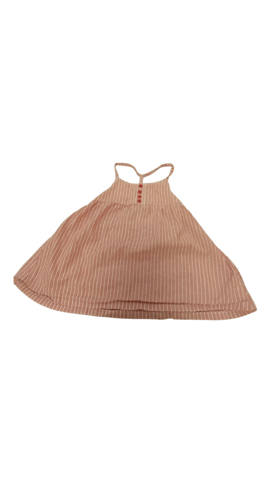 Tank: Pink Stripes, Girl, Size: 4t